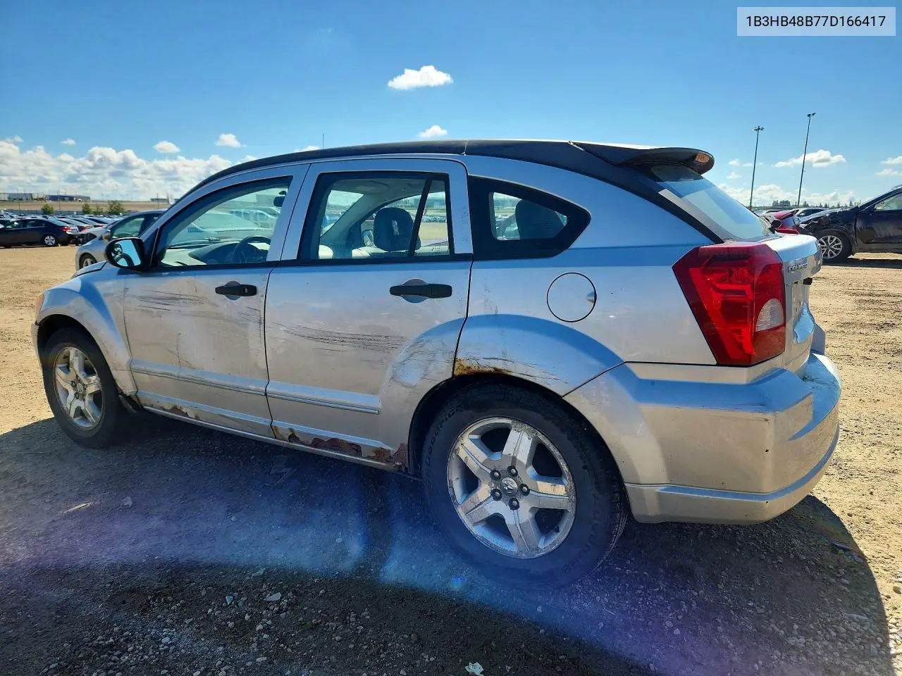 2007 Dodge Caliber Sxt VIN: 1B3HB48B77D166417 Lot: 58635846