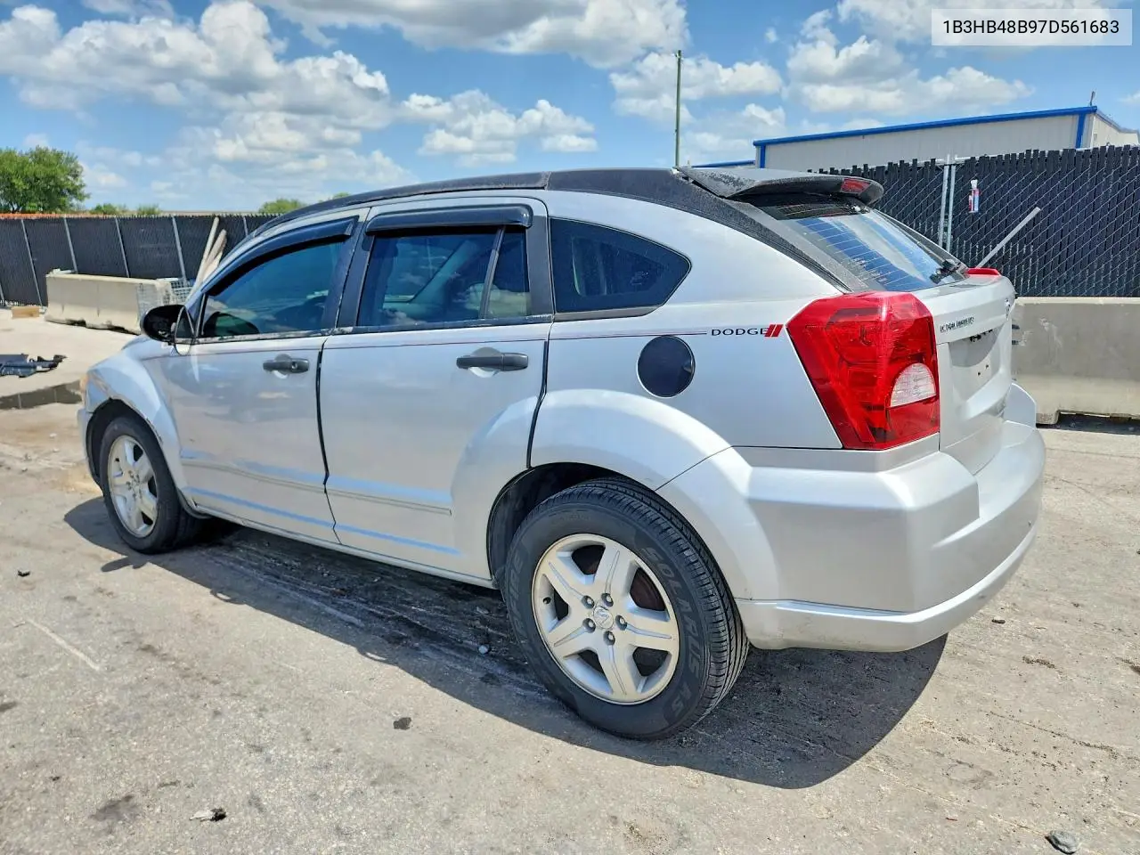 2007 Dodge Caliber Sxt VIN: 1B3HB48B97D561683 Lot: 60996056