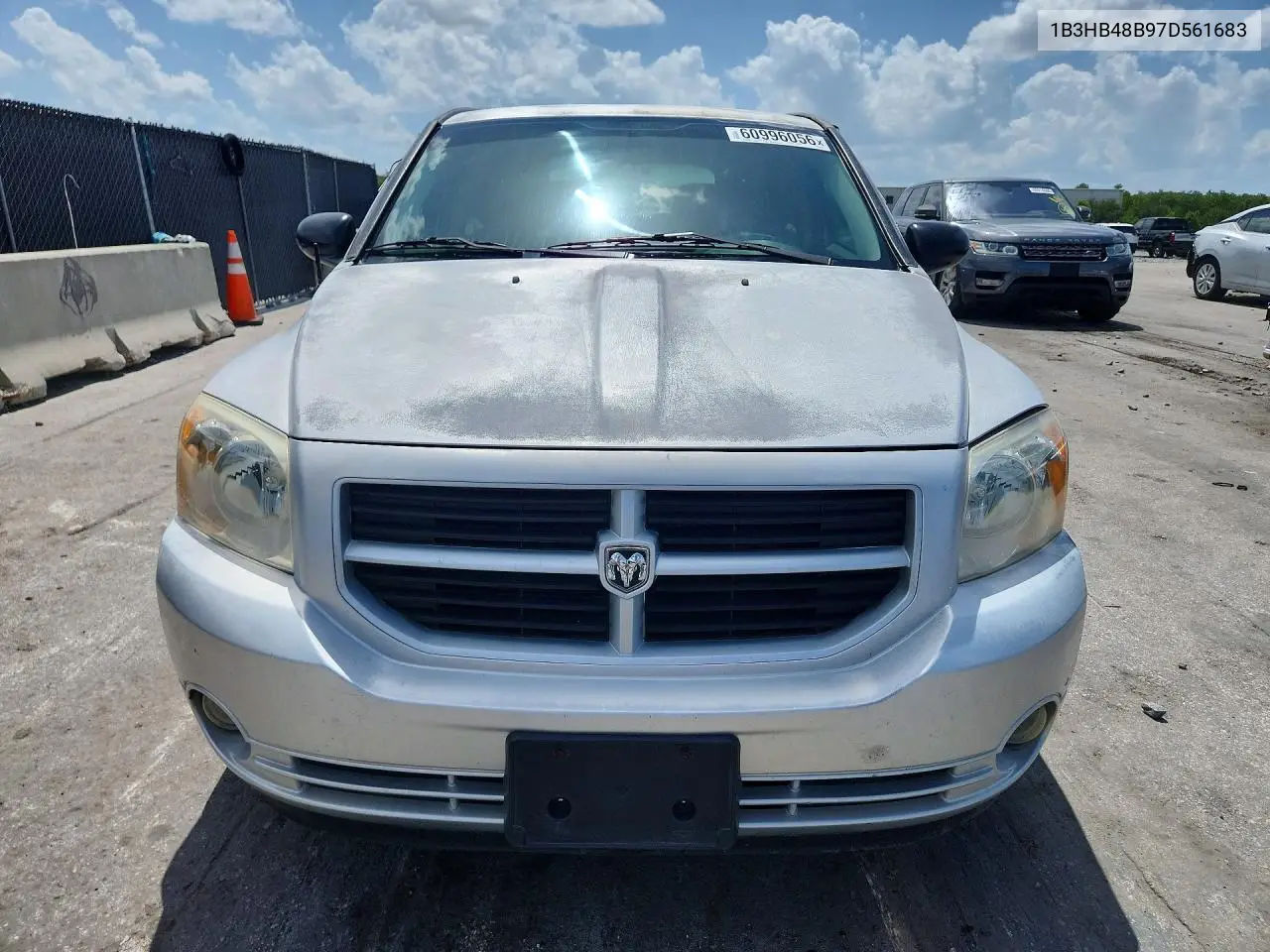 2007 Dodge Caliber Sxt VIN: 1B3HB48B97D561683 Lot: 60996056