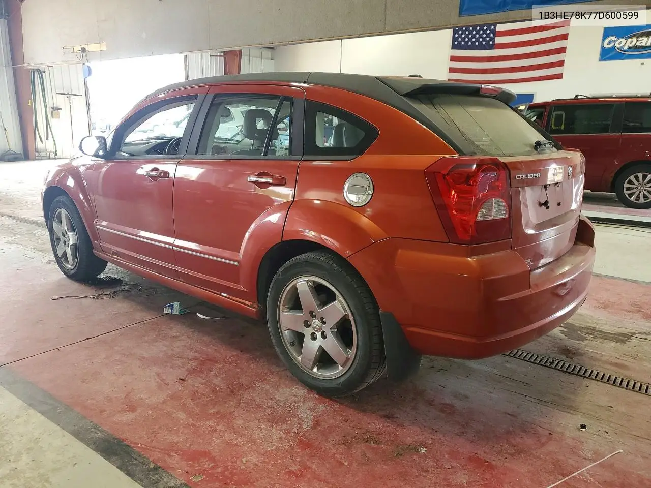 2007 Dodge Caliber R/T VIN: 1B3HE78K77D600599 Lot: 61174856
