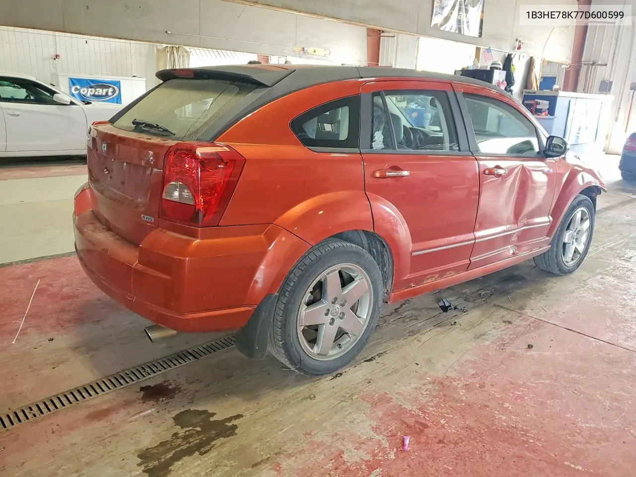 2007 Dodge Caliber R/T VIN: 1B3HE78K77D600599 Lot: 61174856