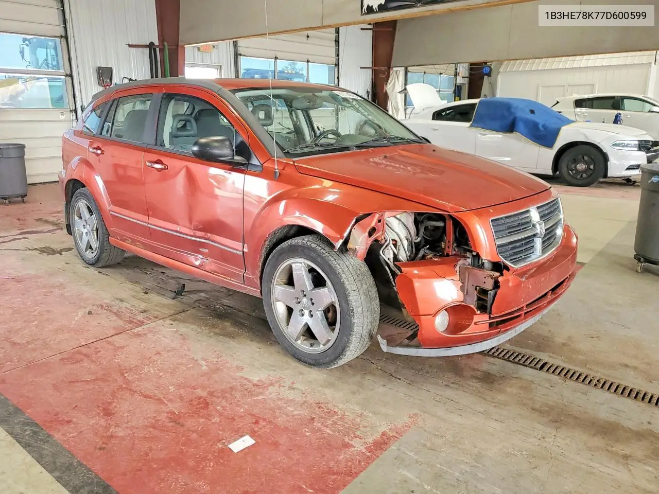 2007 Dodge Caliber R/T VIN: 1B3HE78K77D600599 Lot: 61174856