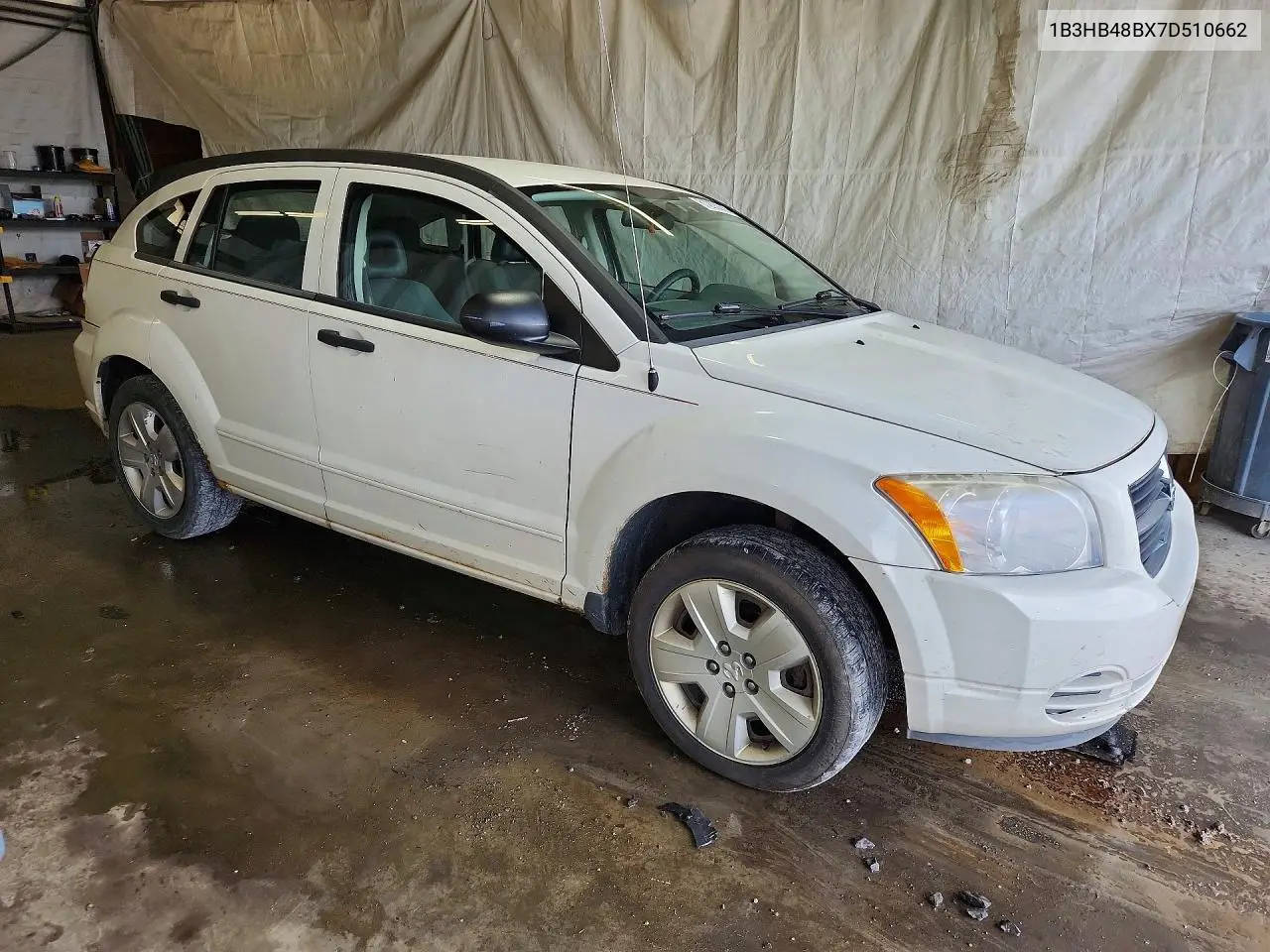 1B3HB48BX7D510662 2007 Dodge Caliber Sxt