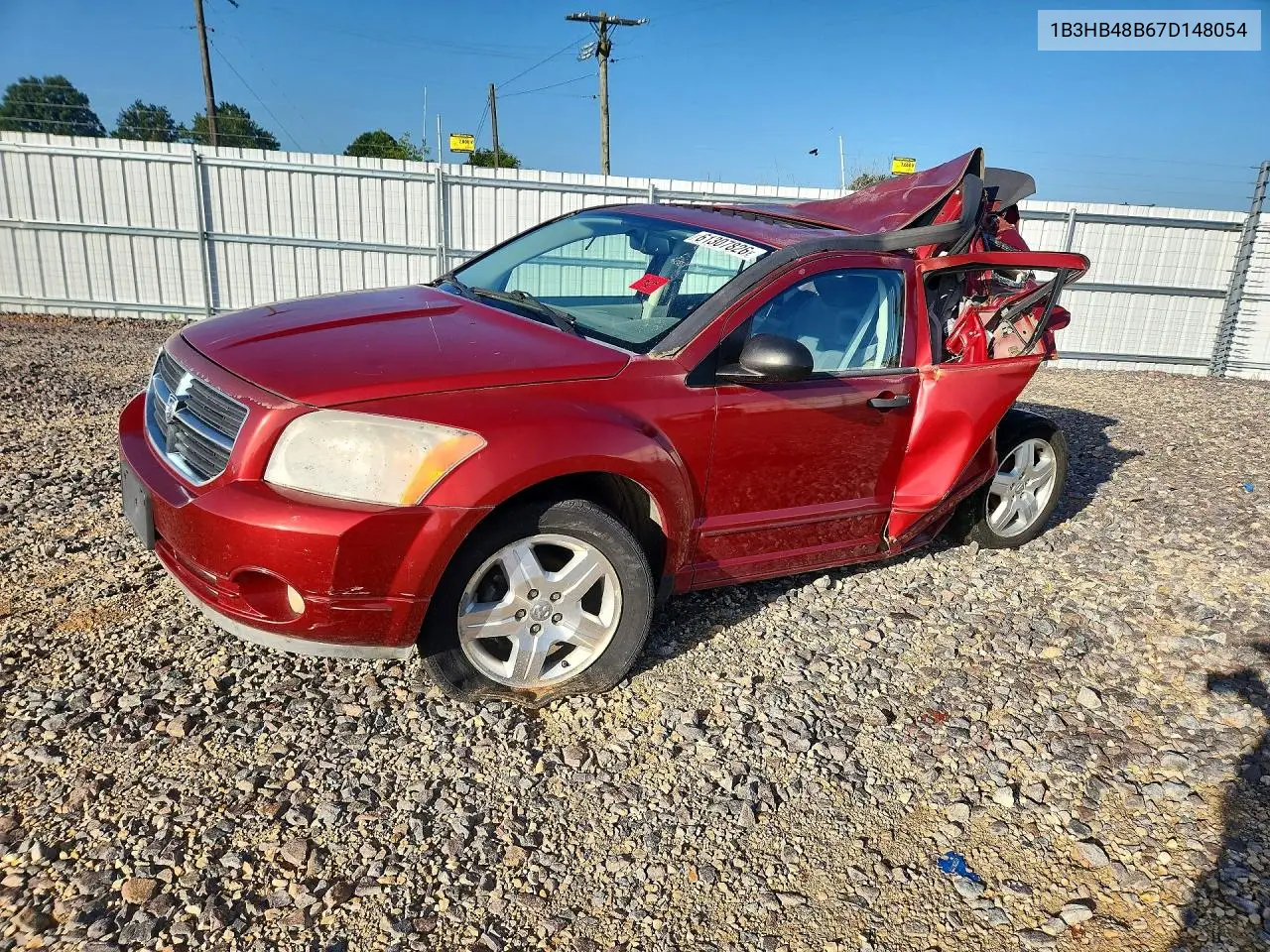 2007 Dodge Caliber Sxt VIN: 1B3HB48B67D148054 Lot: 61307826