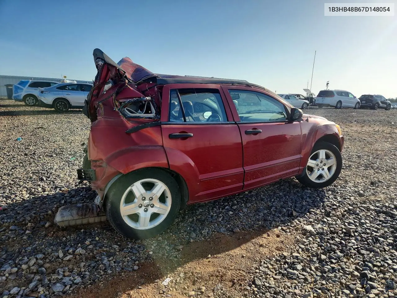 2007 Dodge Caliber Sxt VIN: 1B3HB48B67D148054 Lot: 61307826