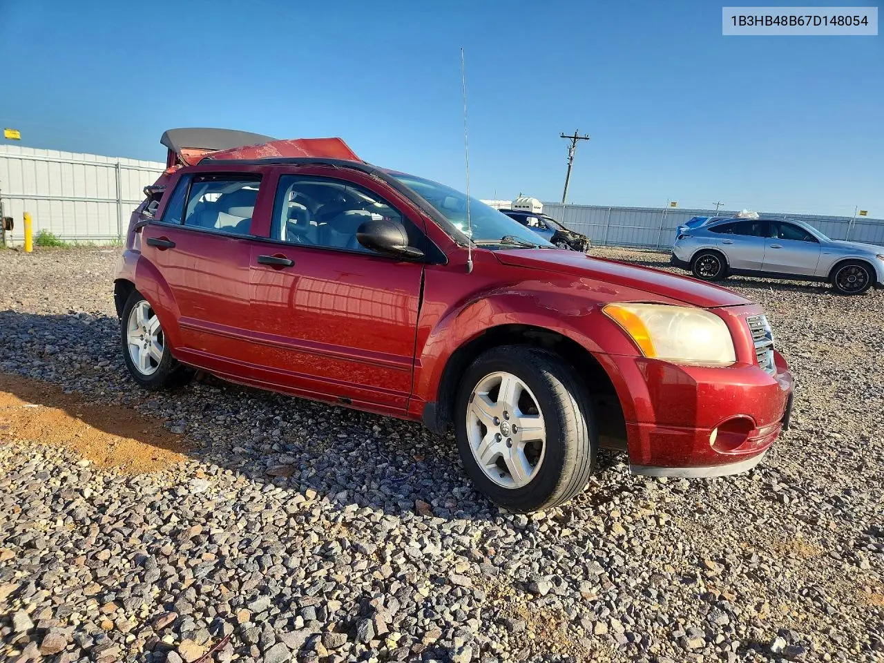 2007 Dodge Caliber Sxt VIN: 1B3HB48B67D148054 Lot: 61307826