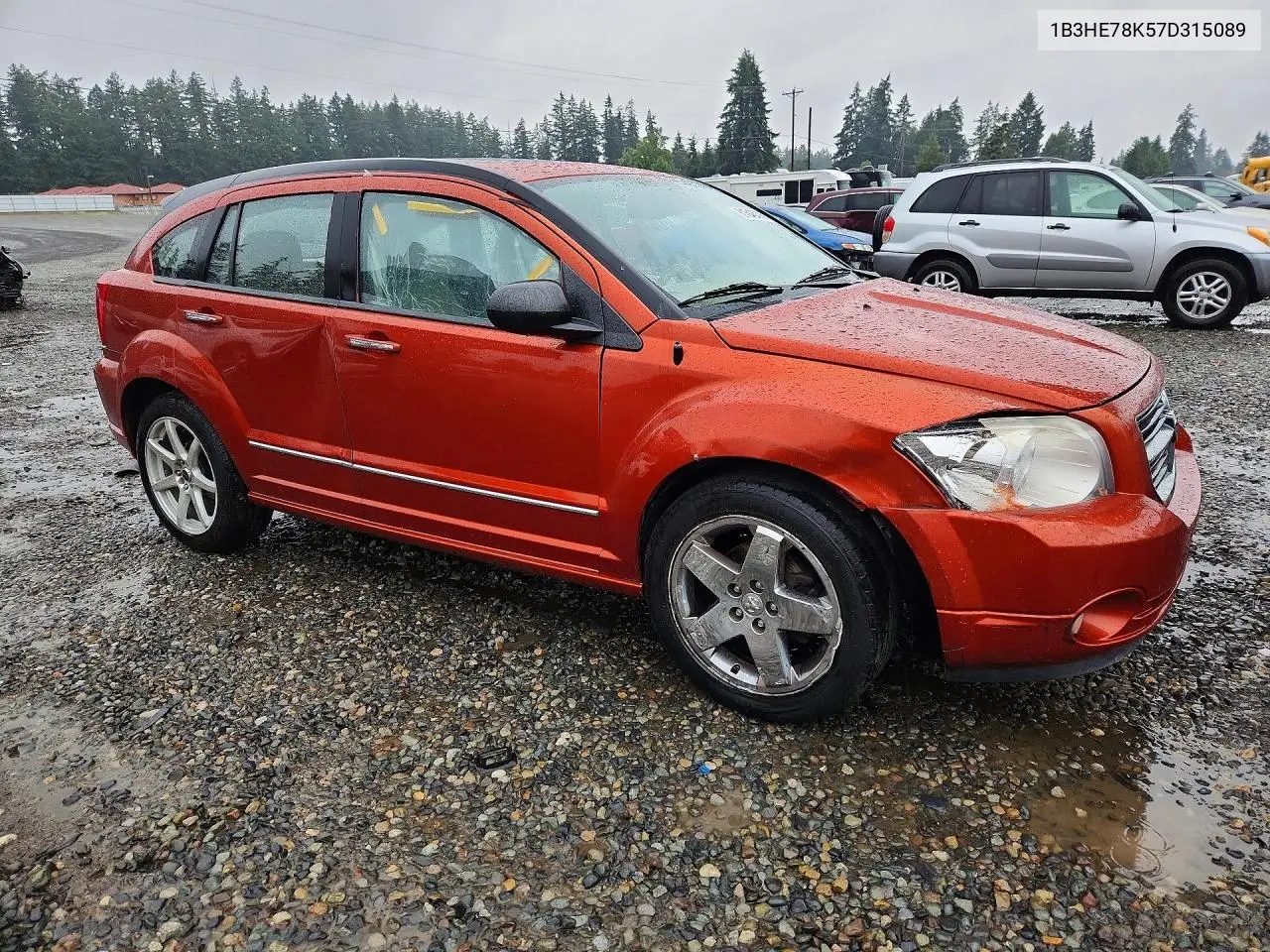 2007 Dodge Caliber R/T VIN: 1B3HE78K57D315089 Lot: 61540716