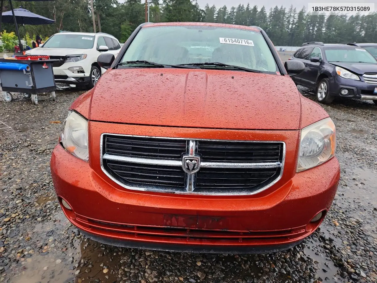 2007 Dodge Caliber R/T VIN: 1B3HE78K57D315089 Lot: 61540716