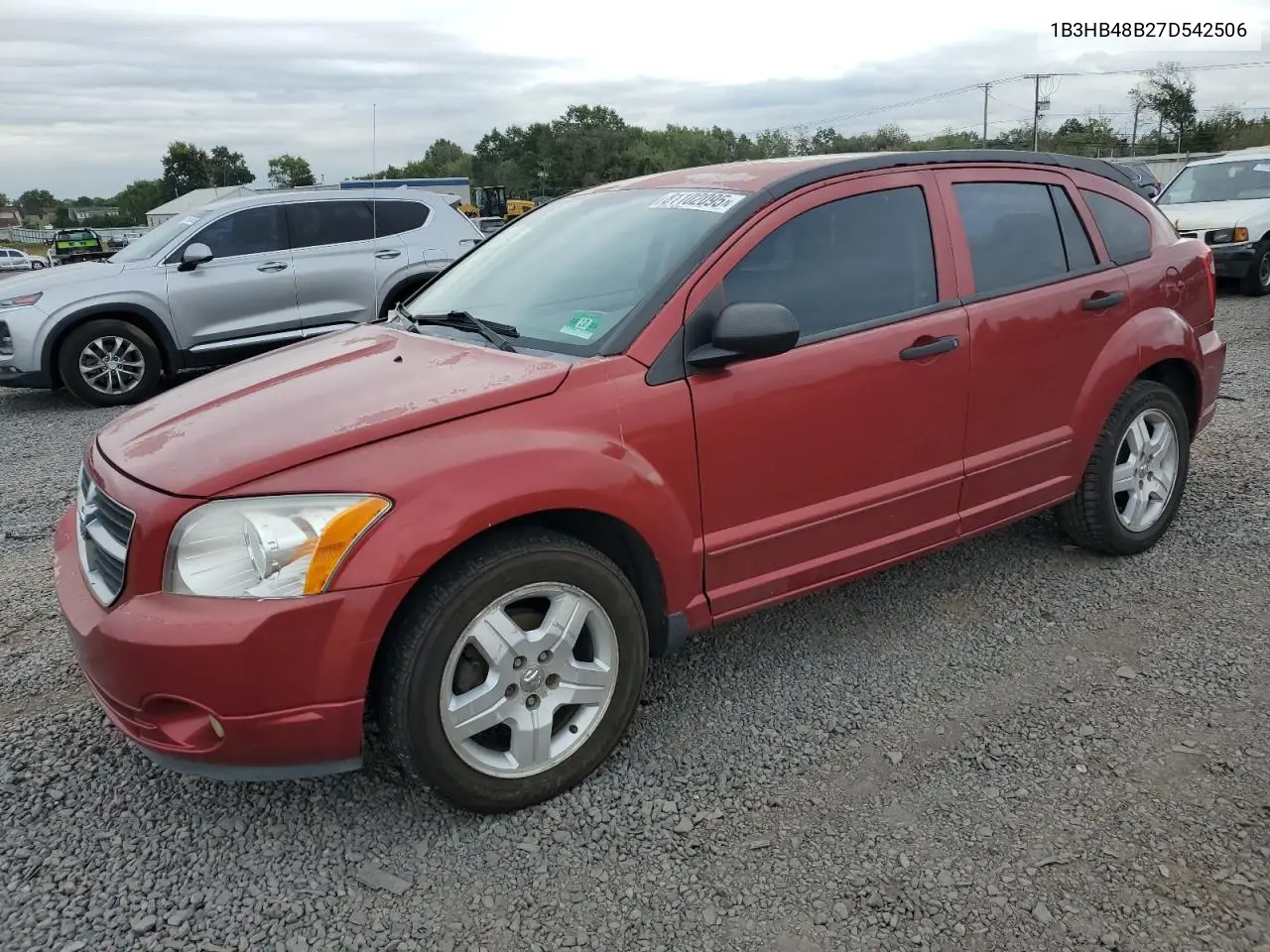1B3HB48B27D542506 2007 Dodge Caliber Sxt