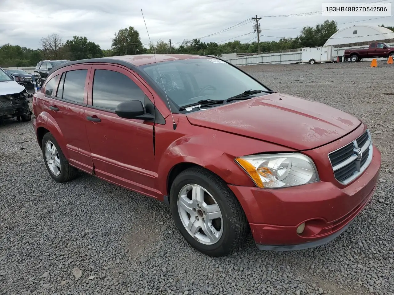1B3HB48B27D542506 2007 Dodge Caliber Sxt