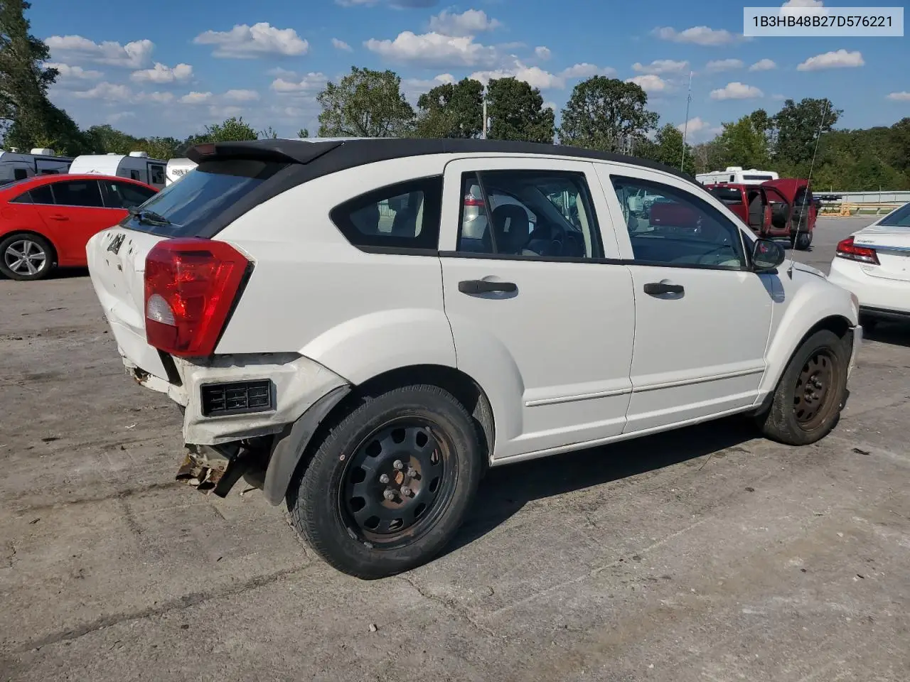 1B3HB48B27D576221 2007 Dodge Caliber Sxt