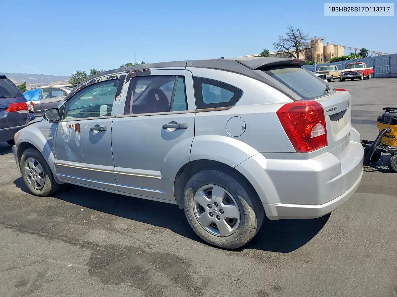 2007 Dodge Caliber VIN: 1B3HB28B17D113717 Lot: 85454695