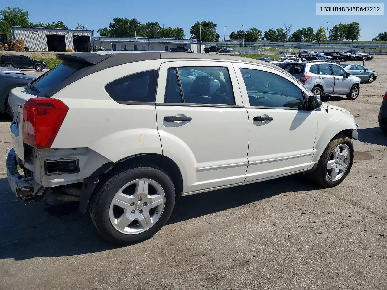 2008 Dodge Caliber Sxt VIN: 1B3HB48B48D647212 Lot: 53466006