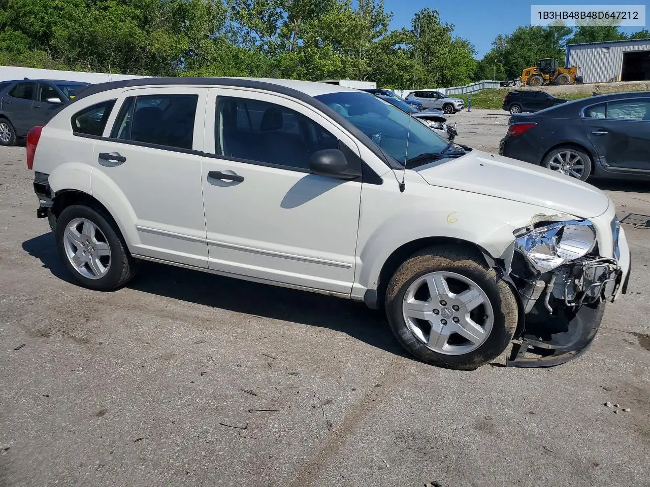 2008 Dodge Caliber Sxt VIN: 1B3HB48B48D647212 Lot: 53466006