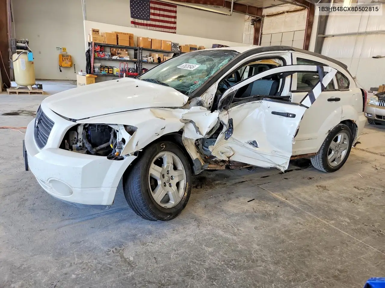 2008 Dodge Caliber Sxt VIN: 1B3HB48CX8D502815 Lot: 53628546