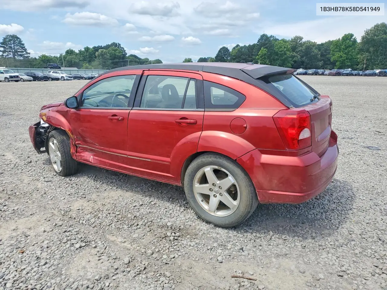 2008 Dodge Caliber R VIN: 1B3HB78K58D541949 Lot: 55334056