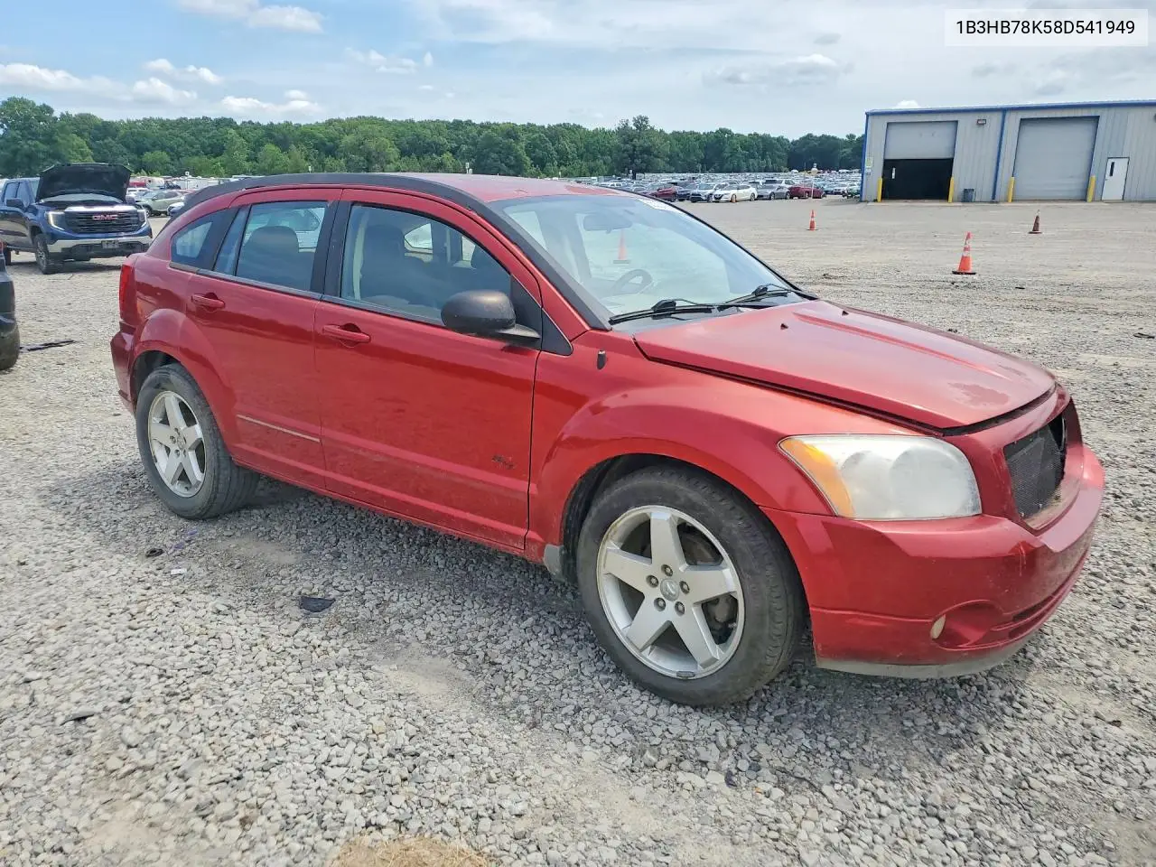 2008 Dodge Caliber R VIN: 1B3HB78K58D541949 Lot: 55334056