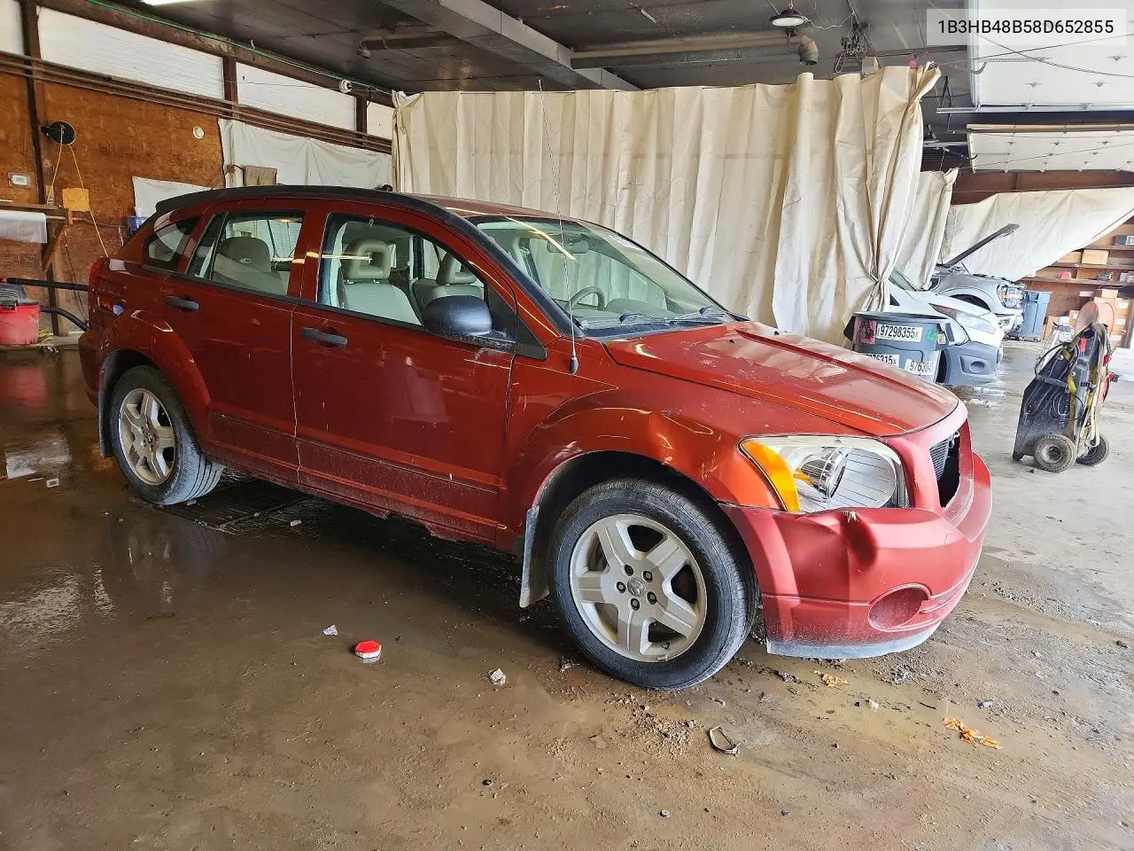 2008 Dodge Caliber Sxt VIN: 1B3HB48B58D652855 Lot: 55676766