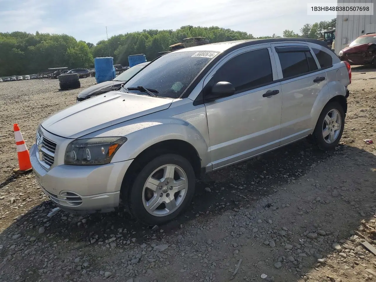 2008 Dodge Caliber Sxt VIN: 1B3HB48B38D507698 Lot: 56092616