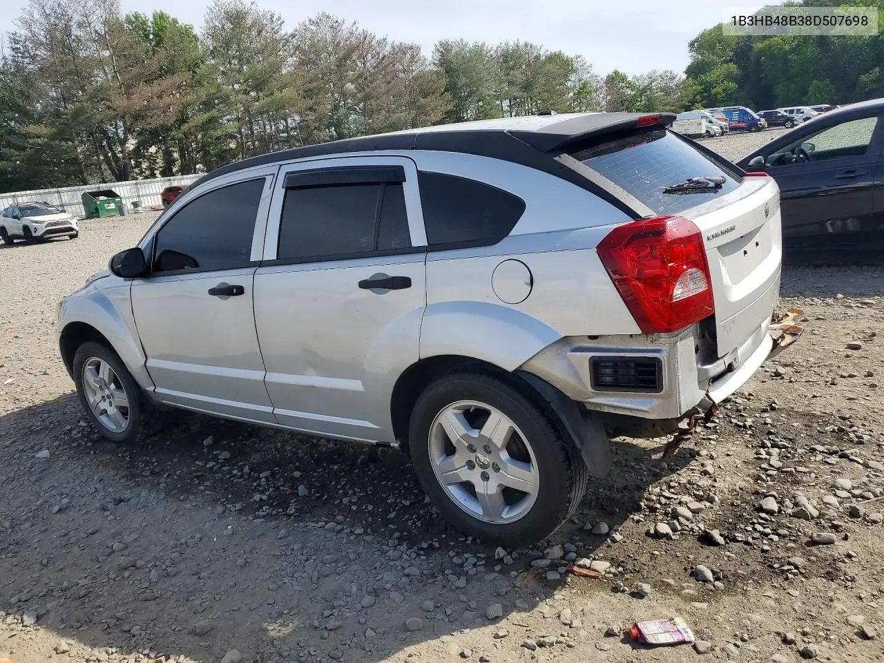 2008 Dodge Caliber Sxt VIN: 1B3HB48B38D507698 Lot: 56092616