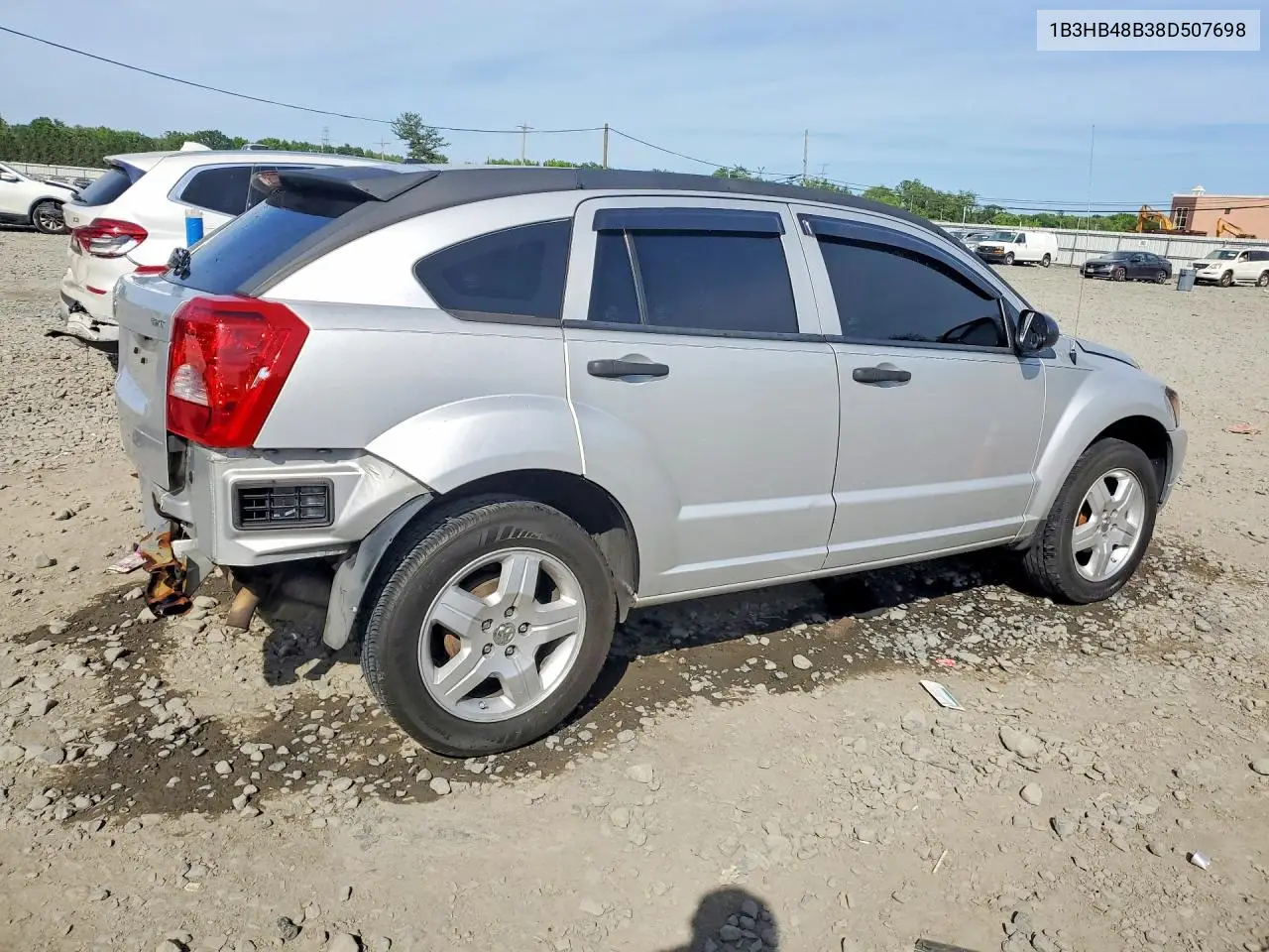 2008 Dodge Caliber Sxt VIN: 1B3HB48B38D507698 Lot: 56092616