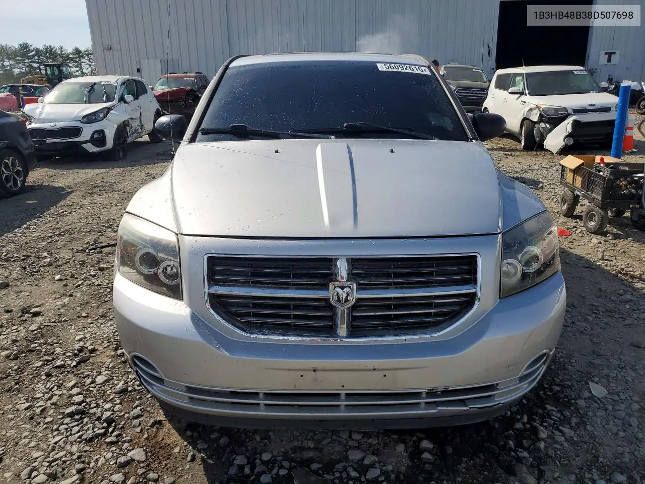 2008 Dodge Caliber Sxt VIN: 1B3HB48B38D507698 Lot: 56092616