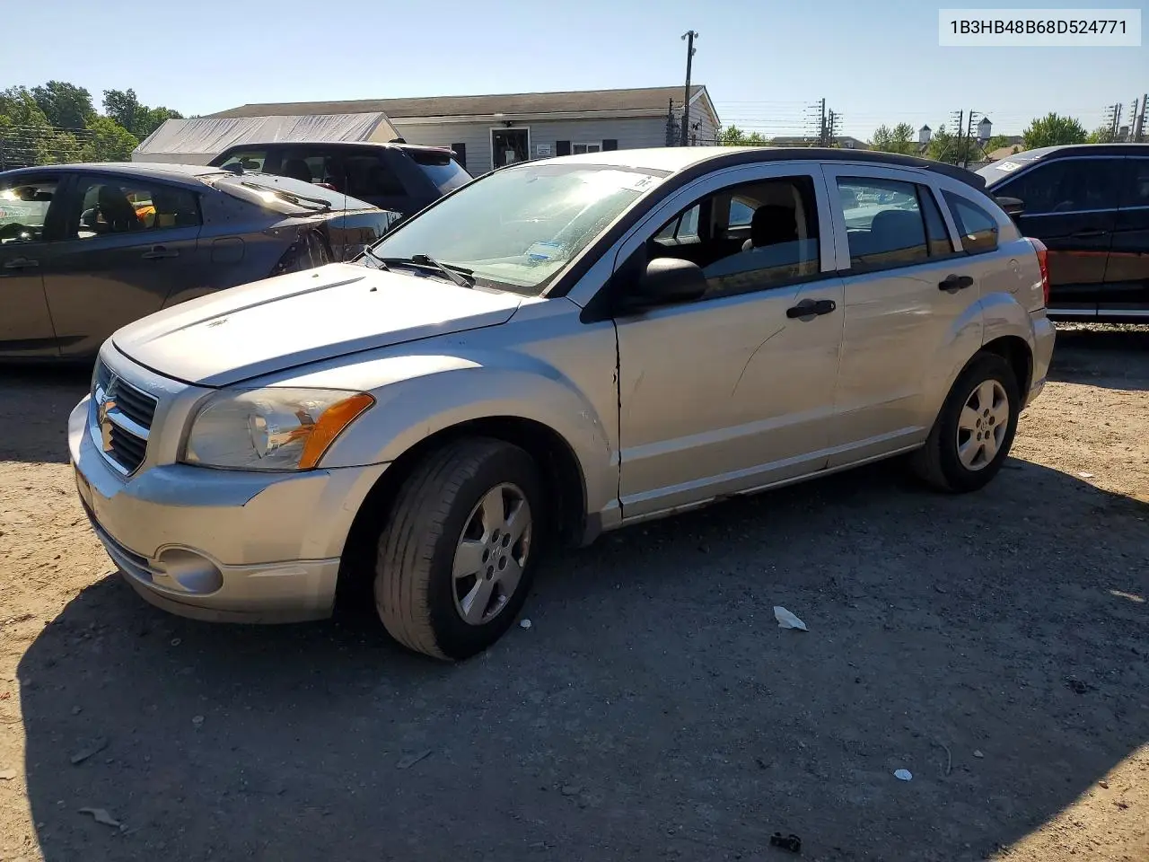 2008 Dodge Caliber Sxt VIN: 1B3HB48B68D524771 Lot: 56176346
