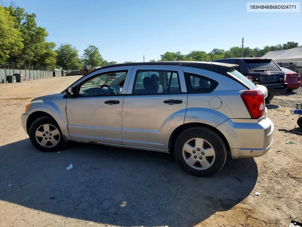 2008 Dodge Caliber Sxt VIN: 1B3HB48B68D524771 Lot: 56176346