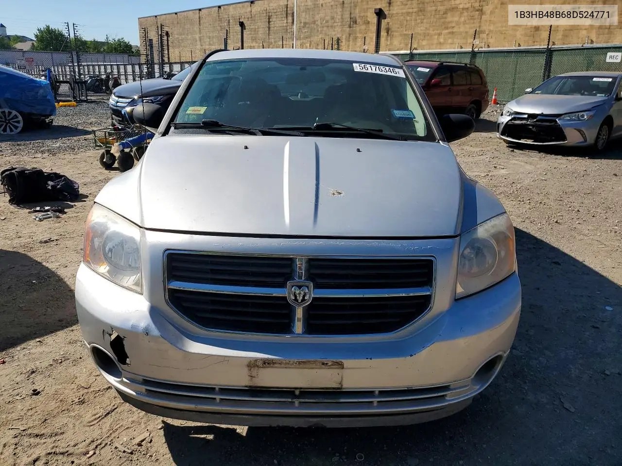 2008 Dodge Caliber Sxt VIN: 1B3HB48B68D524771 Lot: 56176346