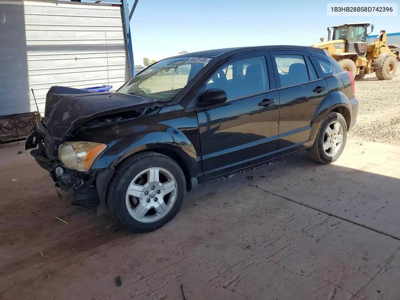 2008 Dodge Caliber VIN: 1B3HB28B58D742396 Lot: 56431136