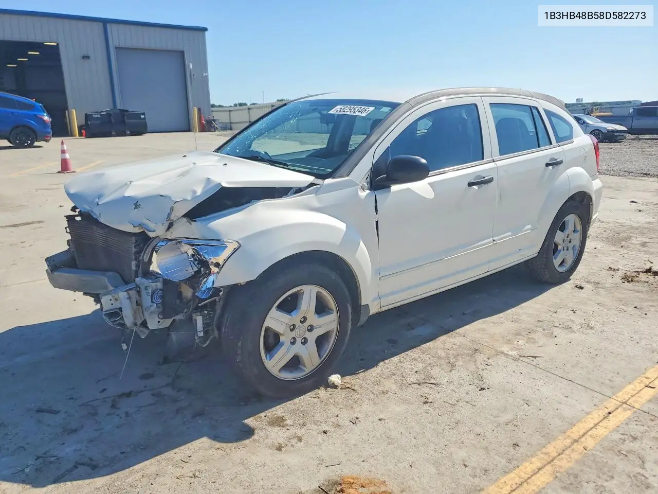 2008 Dodge Caliber Sxt VIN: 1B3HB48B58D582273 Lot: 58295346