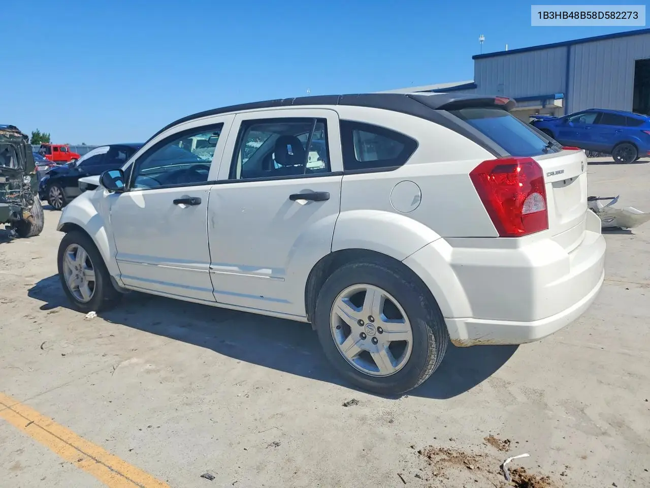 2008 Dodge Caliber Sxt VIN: 1B3HB48B58D582273 Lot: 58295346