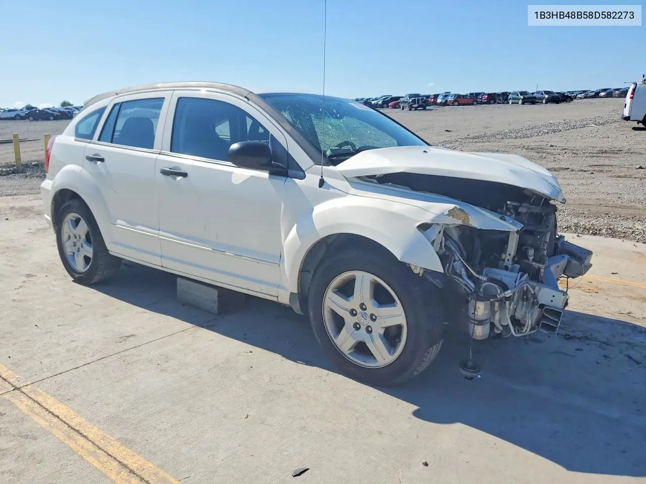 2008 Dodge Caliber Sxt VIN: 1B3HB48B58D582273 Lot: 58295346