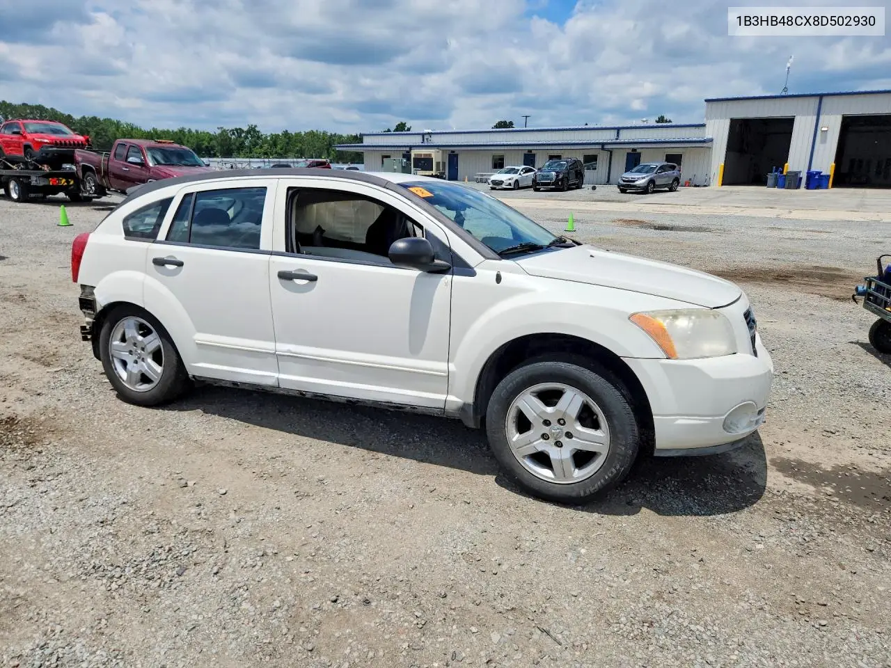 2008 Dodge Caliber Sxt VIN: 1B3HB48CX8D502930 Lot: 59150756