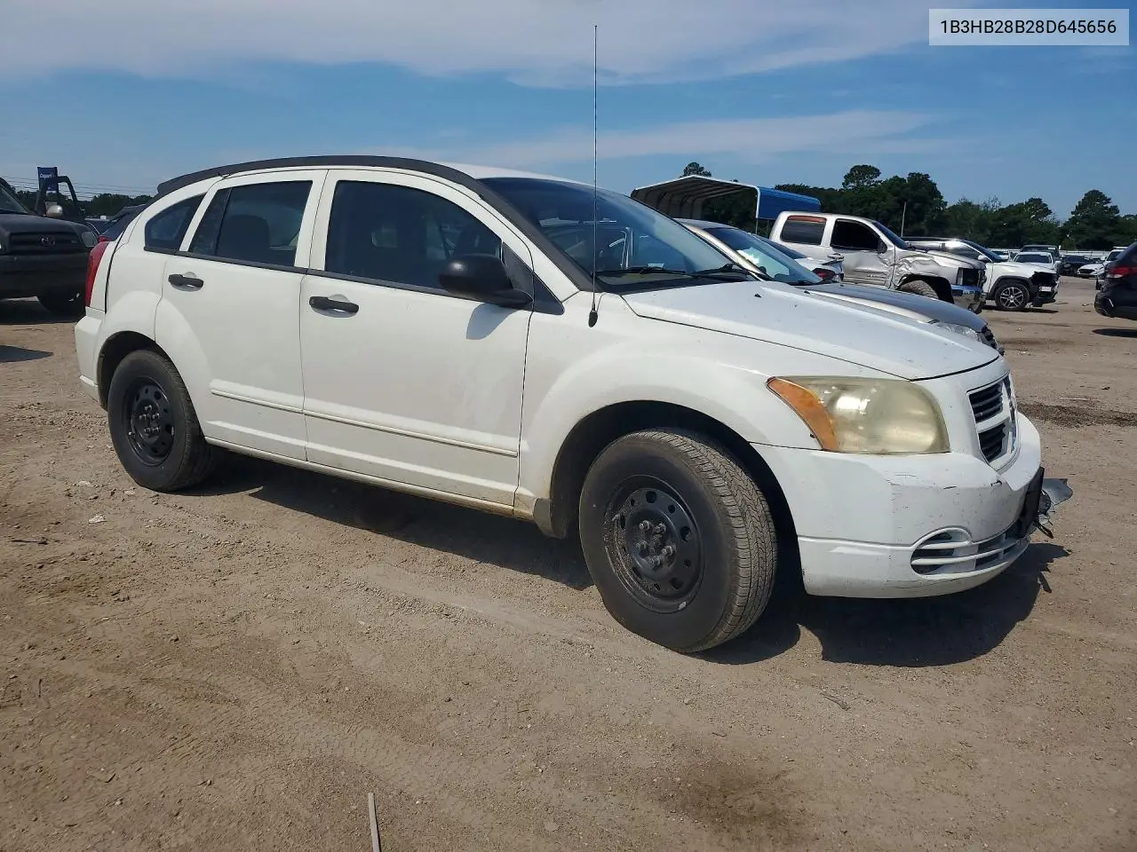 2008 Dodge Caliber VIN: 1B3HB28B28D645656 Lot: 59581936
