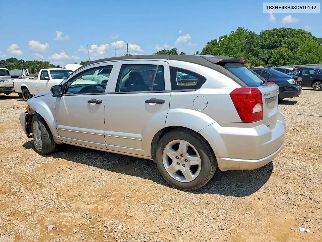 2008 Dodge Caliber Sxt VIN: 1B3HB48B48D610192 Lot: 59610436