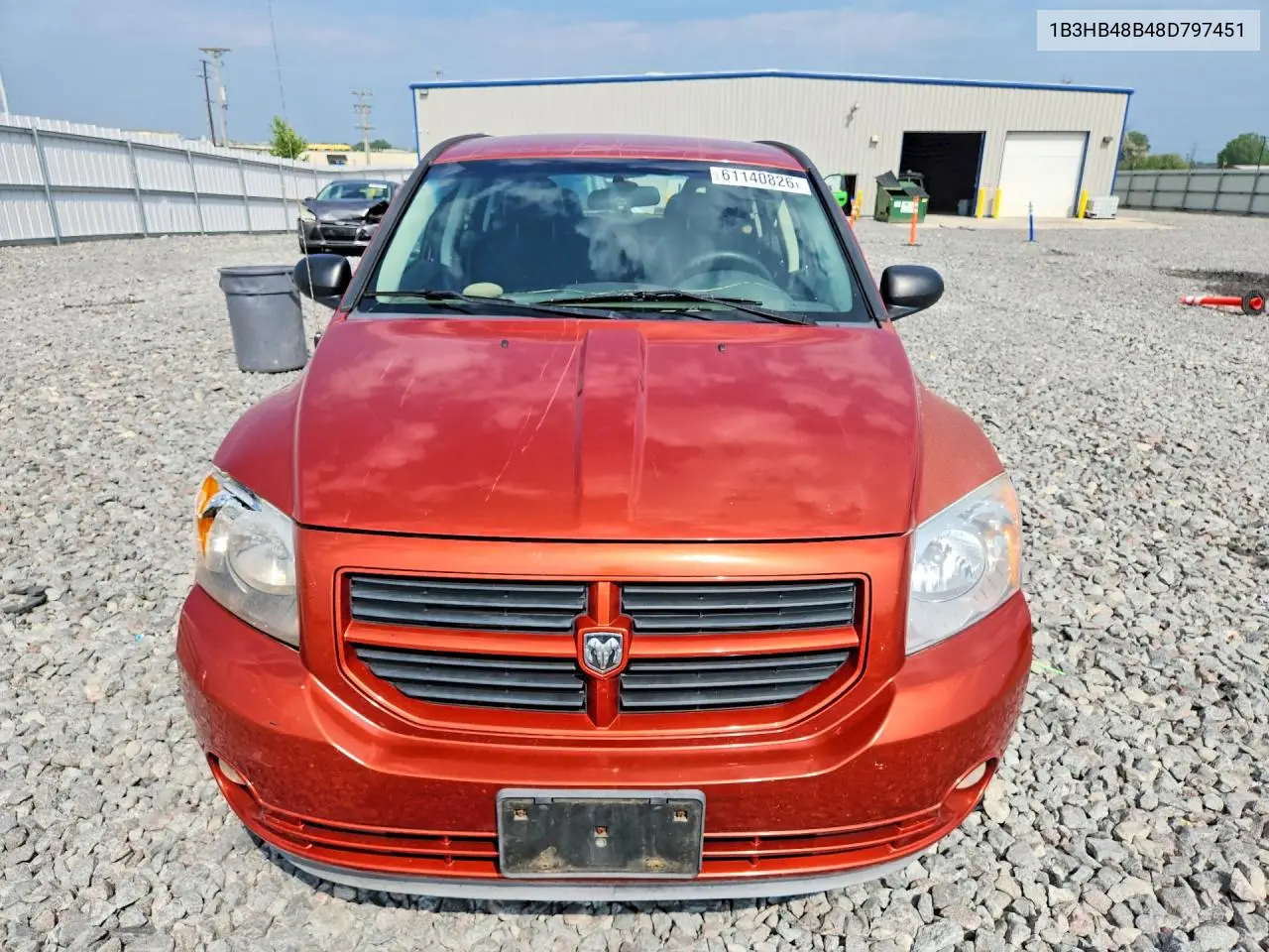 2008 Dodge Caliber Sxt VIN: 1B3HB48B48D797451 Lot: 61140826