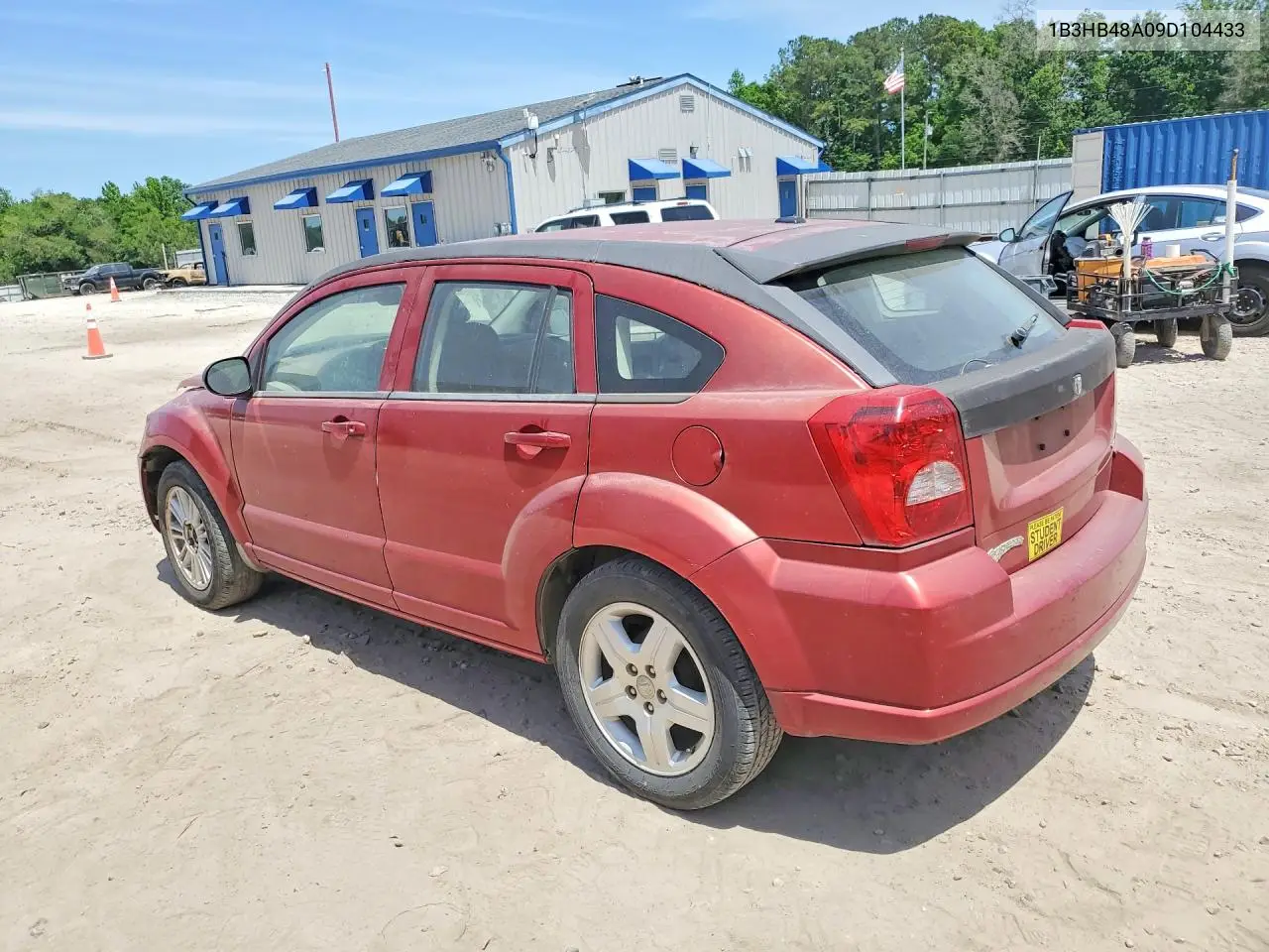 2009 Dodge Caliber Sxt VIN: 1B3HB48A09D104433 Lot: 50093066
