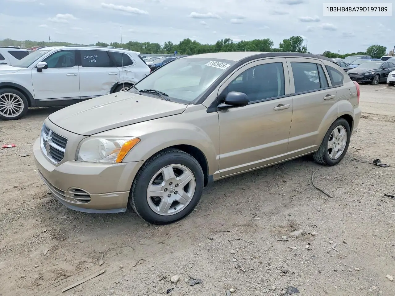 2009 Dodge Caliber Sxt VIN: 1B3HB48A79D197189 Lot: 51829626