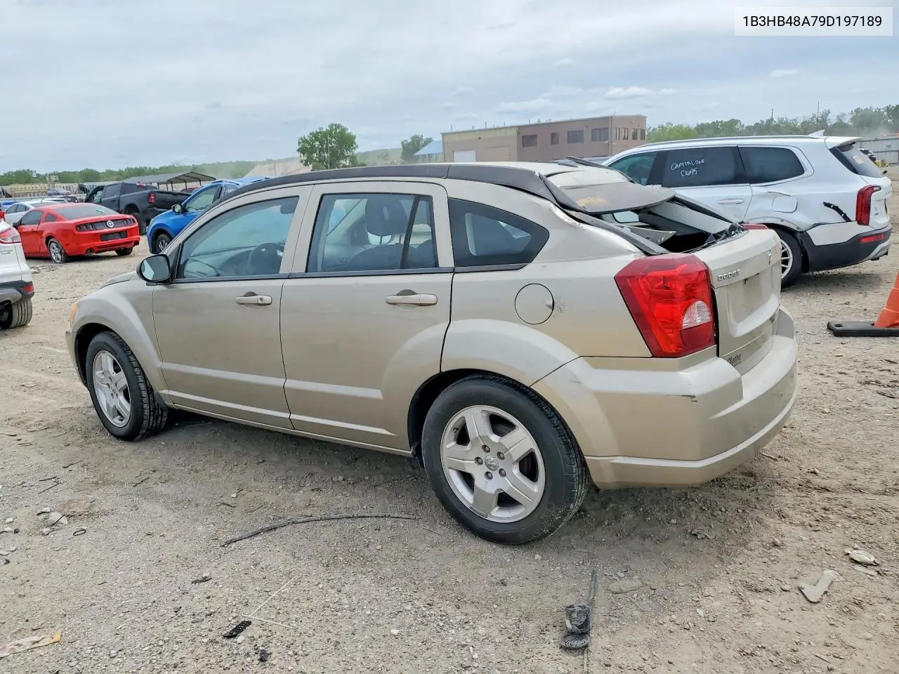 2009 Dodge Caliber Sxt VIN: 1B3HB48A79D197189 Lot: 51829626