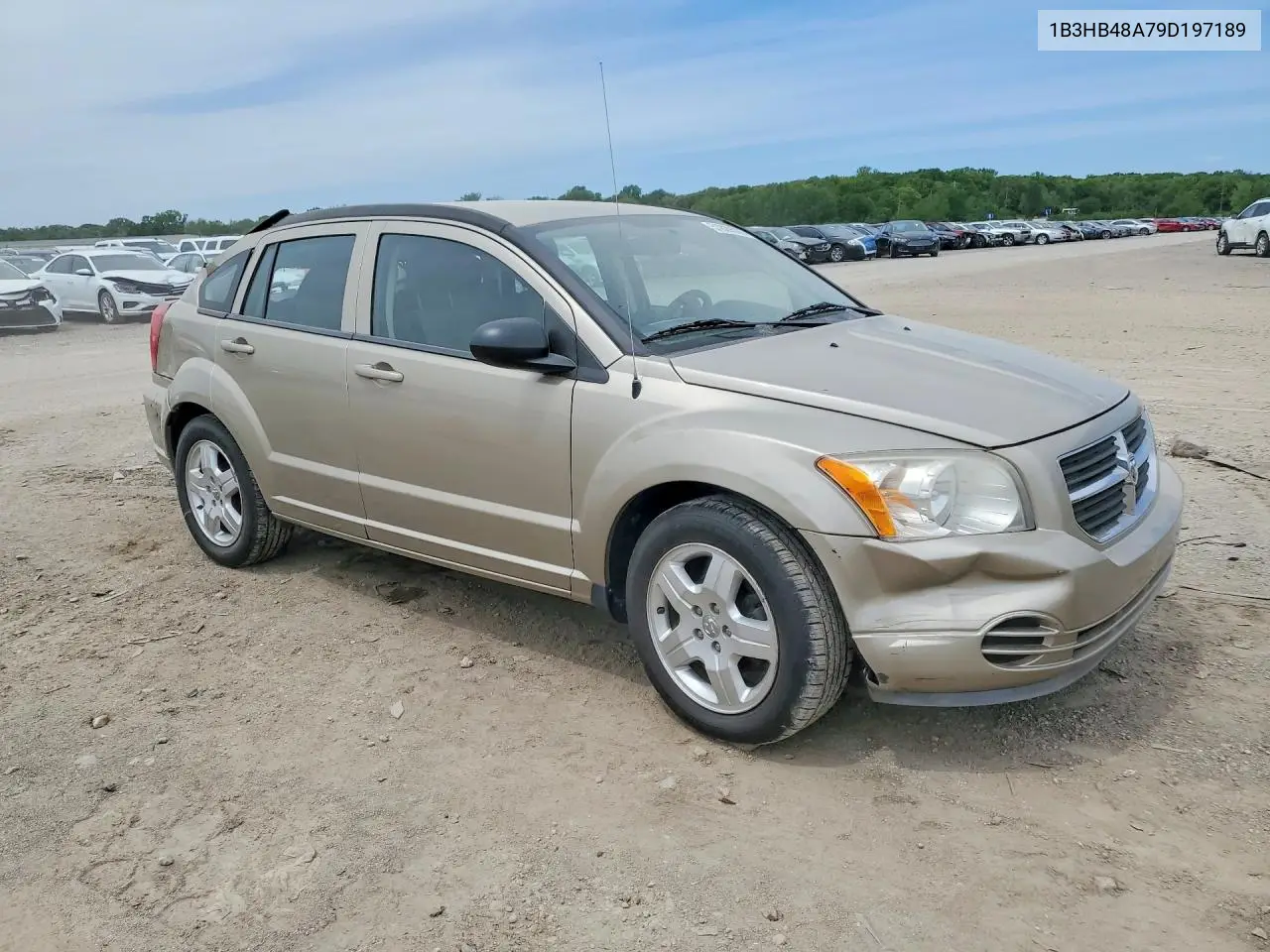 2009 Dodge Caliber Sxt VIN: 1B3HB48A79D197189 Lot: 51829626