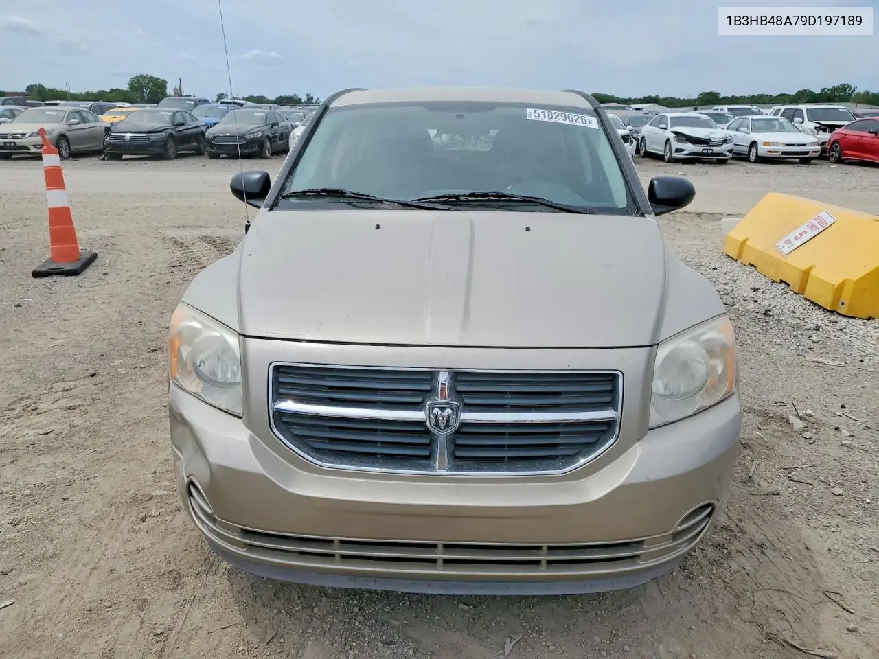 2009 Dodge Caliber Sxt VIN: 1B3HB48A79D197189 Lot: 51829626