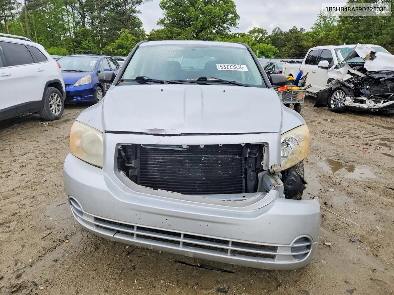 2009 Dodge Caliber Sxt VIN: 1B3HB48A39D225036 Lot: 53223846
