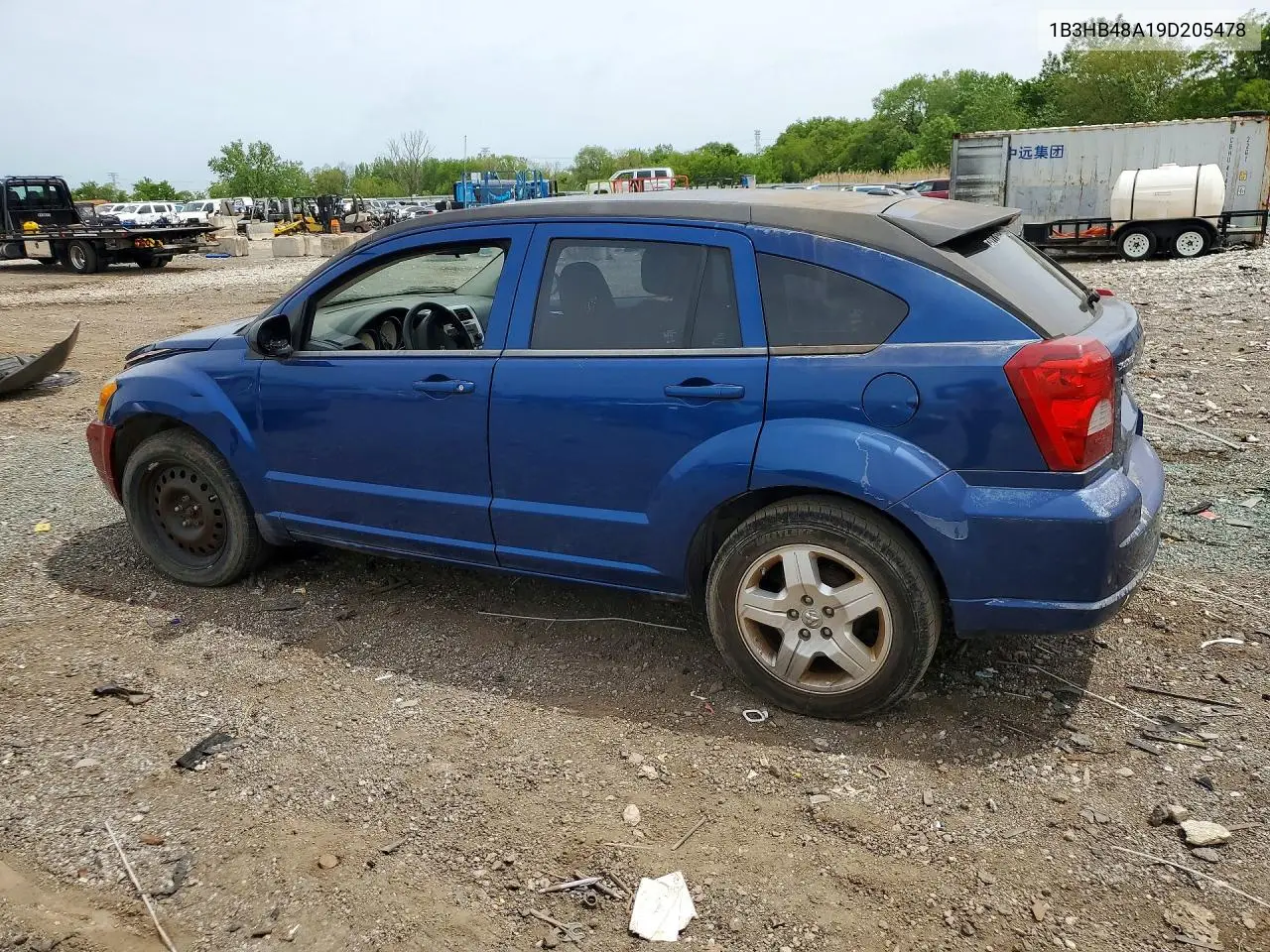2009 Dodge Caliber Sxt VIN: 1B3HB48A19D205478 Lot: 54482166