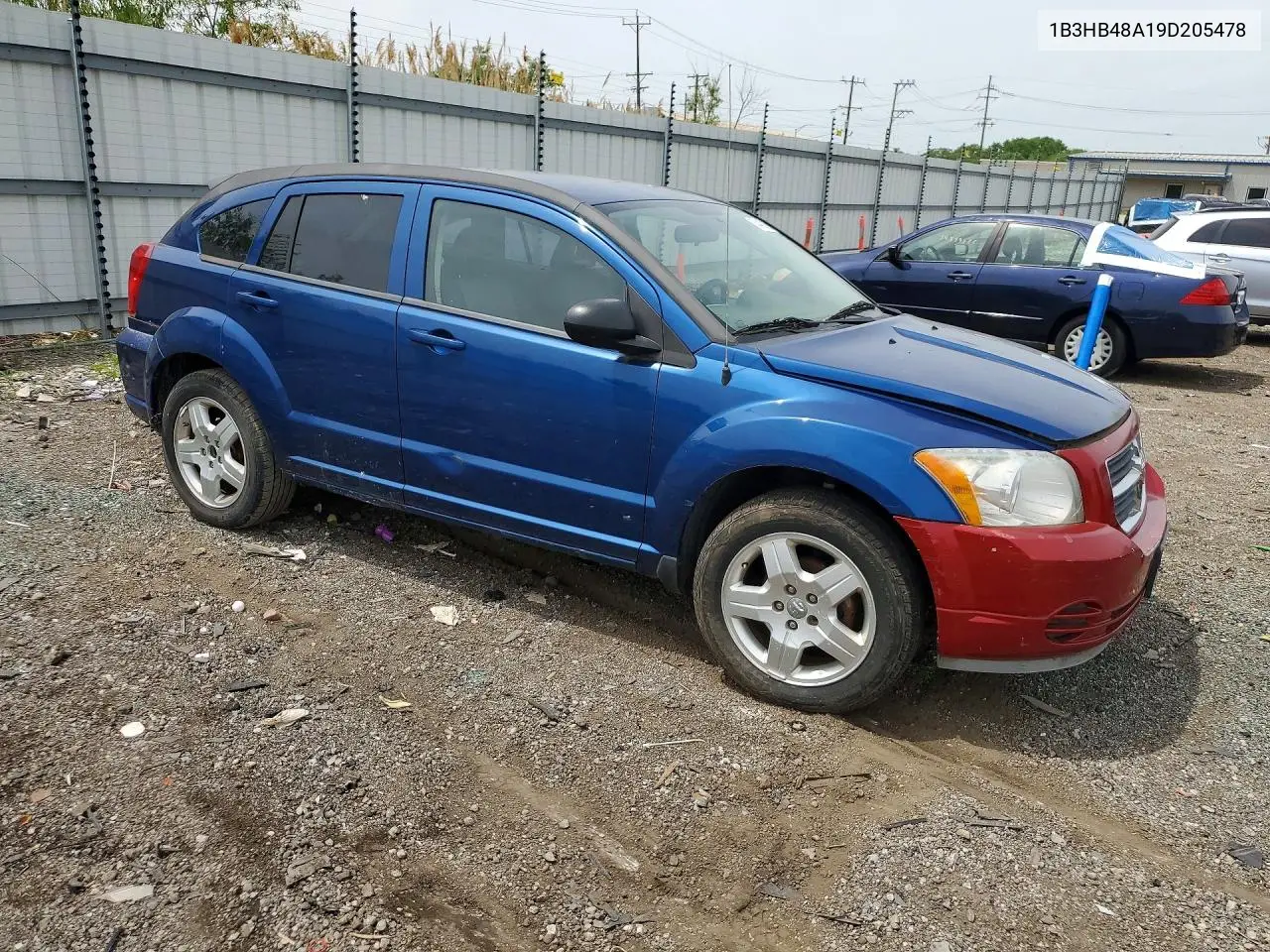 2009 Dodge Caliber Sxt VIN: 1B3HB48A19D205478 Lot: 54482166