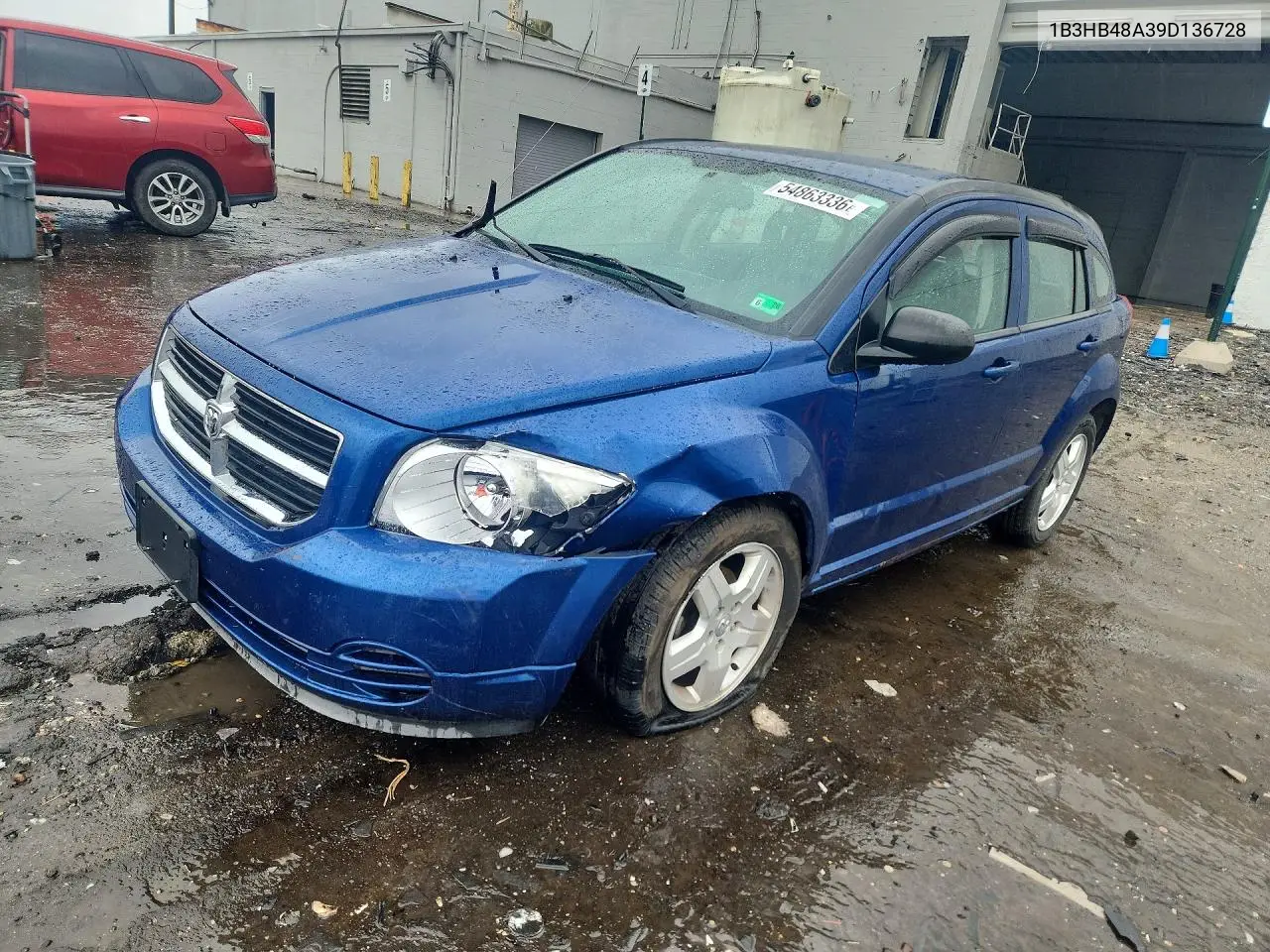 2009 Dodge Caliber Sxt VIN: 1B3HB48A39D136728 Lot: 54863336
