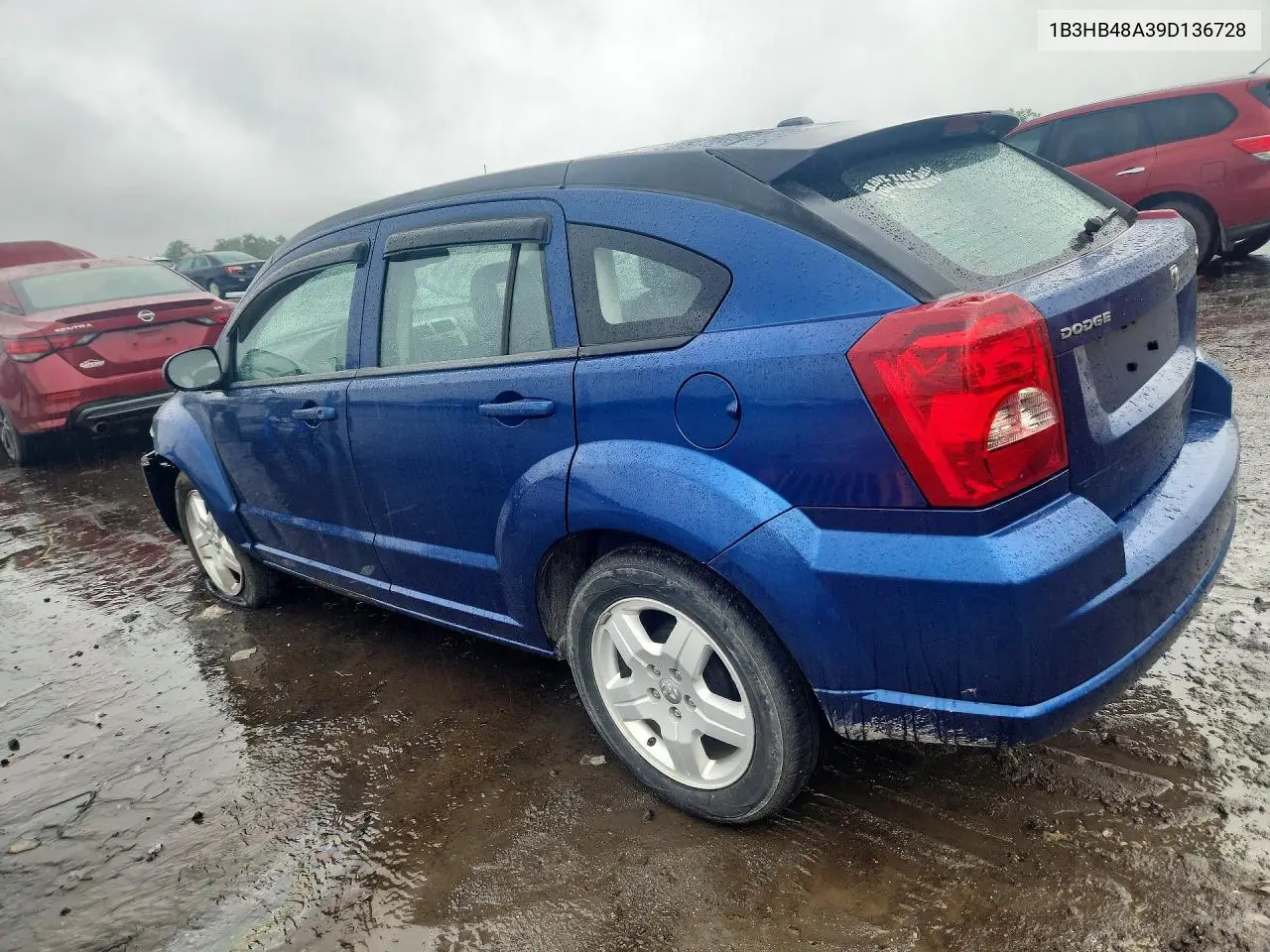 2009 Dodge Caliber Sxt VIN: 1B3HB48A39D136728 Lot: 54863336