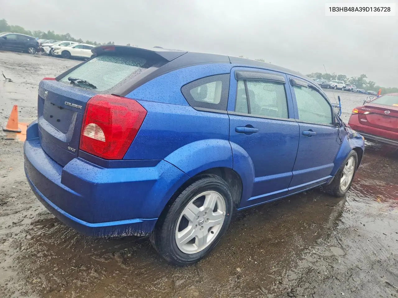 2009 Dodge Caliber Sxt VIN: 1B3HB48A39D136728 Lot: 54863336