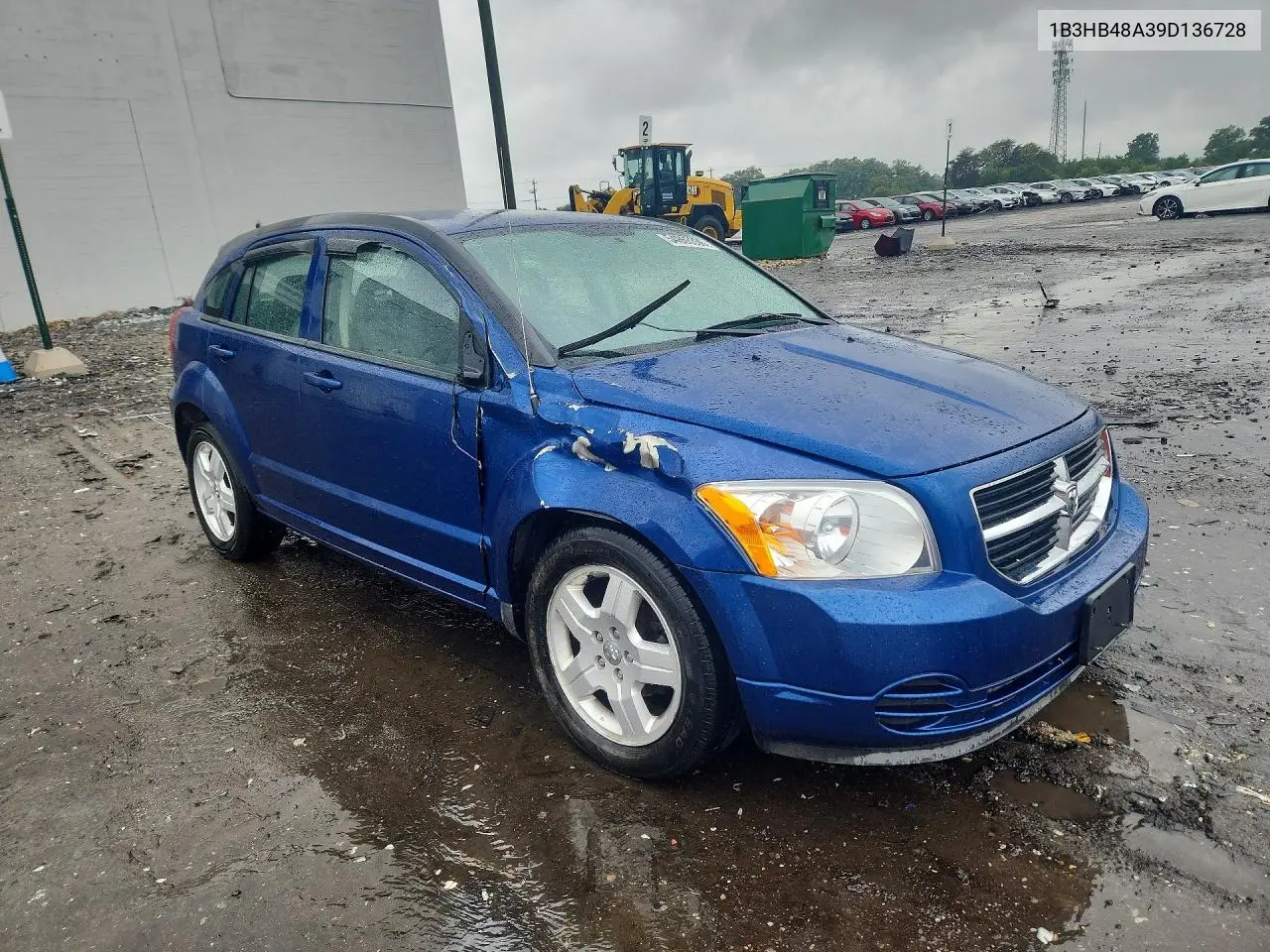 2009 Dodge Caliber Sxt VIN: 1B3HB48A39D136728 Lot: 54863336