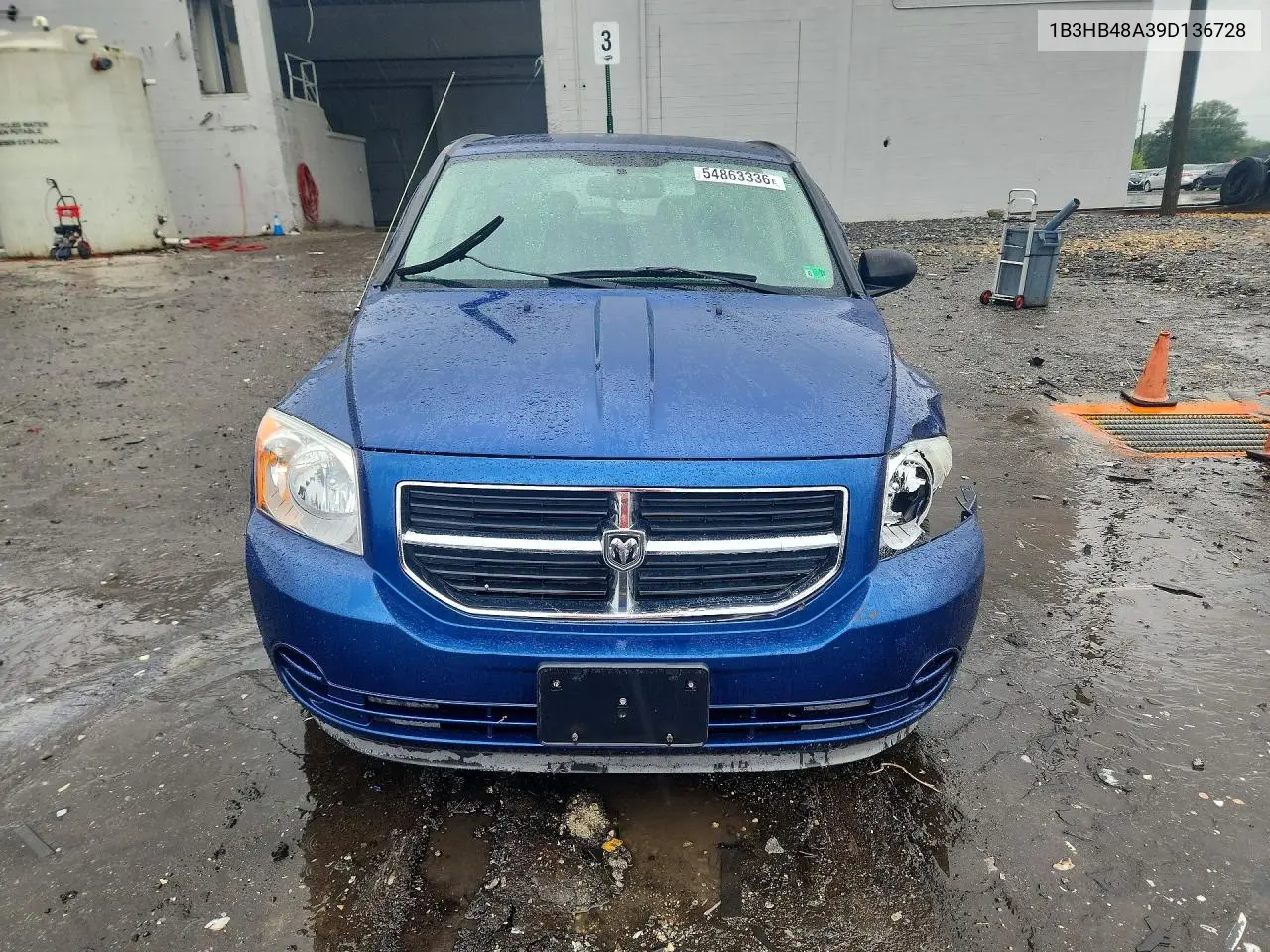 2009 Dodge Caliber Sxt VIN: 1B3HB48A39D136728 Lot: 54863336